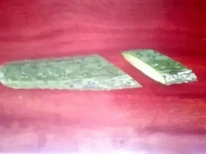 Make An orange cucumber dish step 2