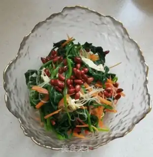 Make A spinach mix fan step 9
