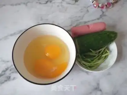 Make Egg cucumber step 0