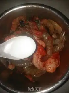 Make Spicy pan shrimp step 6
