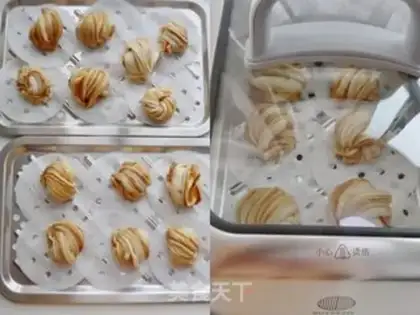 Make Sesame sauce rolls step 12