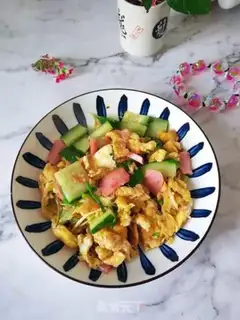 Make Egg cucumber step 5