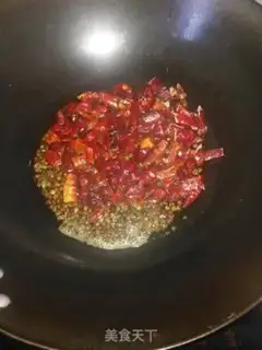 Make Spicy pan shrimp step 13