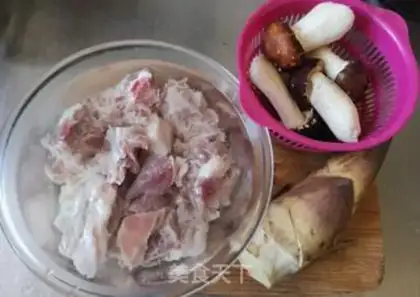 Make Pine-spring ribs step 2