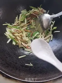 Make Cream fried beans step 3