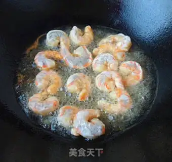 Make Banana mustard shrimp step 2