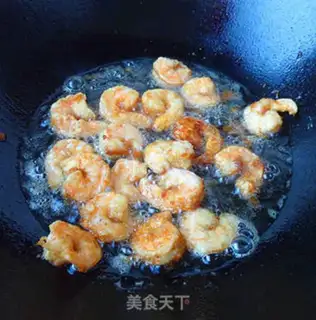 Make Banana mustard shrimp step 3