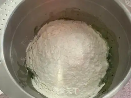 Make Home-made coloured noodles step 2
