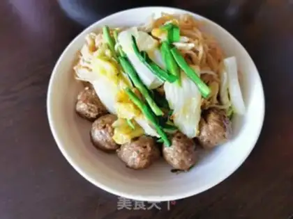 Make Cow-gum noodles step 7