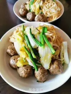Make Cow-gum noodles step 8