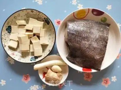 Make Tofu mackerel step 0