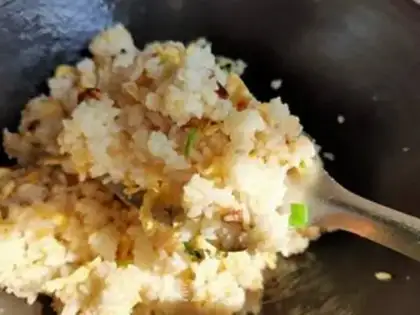 Make Sausage eggs and onions step 13