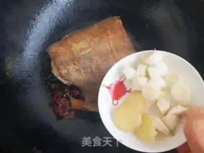 Make Tofu mackerel step 4