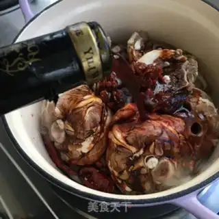 Make Red wine and lamb leg step 6