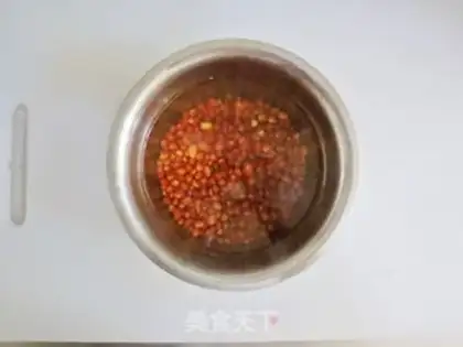 Make Milk red bean soup step 0