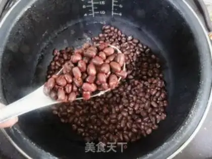 Make Milk red bean soup step 2