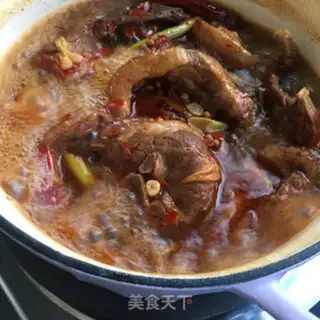 Make Red wine and lamb leg step 8