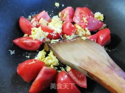 Make Duck egg tomato cheesecake step 4