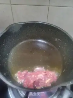 Make Cream beef fried rice powder step 3