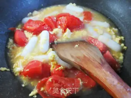 Make Duck egg tomato cheesecake step 8