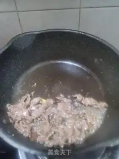 Make Cream beef fried rice powder step 4