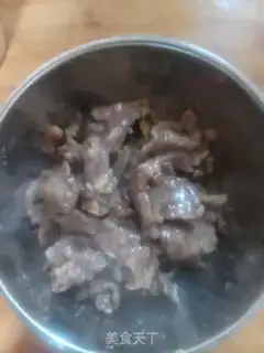 Make Cream beef fried rice powder step 5
