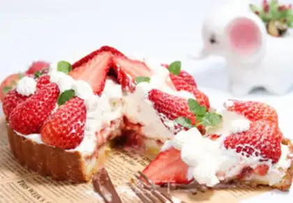 Make Sweet sour strawberry pie step 21