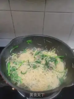 Make Cream beef fried rice powder step 12
