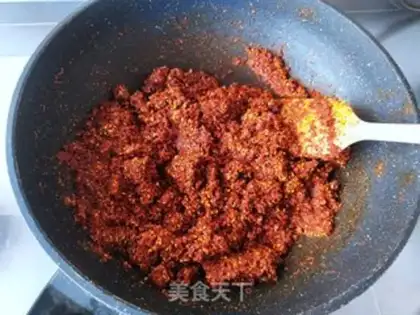 Make Spicy lamb step 12
