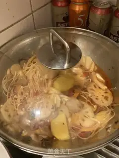 Make Family version of the Manzhou fish step 17