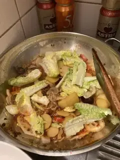 Make Family version of the Manzhou fish step 18