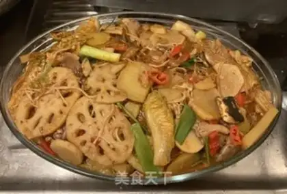 Make Family version of the Manzhou fish step 22