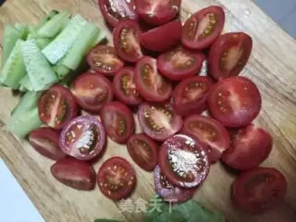 Make Corn-molecuit-salve-go salad step 1