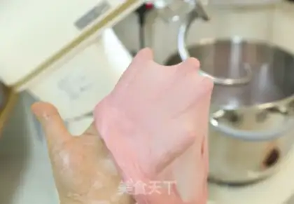 Make Pink cheese toast step 4