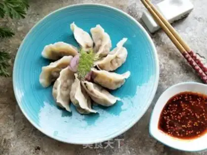 Make Double beef dumplings step 14