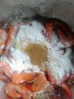 Make Shrimp with cake step 1