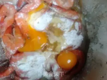 Make Shrimp with cake step 2
