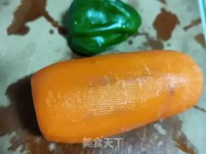 Make Carrot with peppers step 0