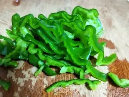 Make Carrot with peppers step 1