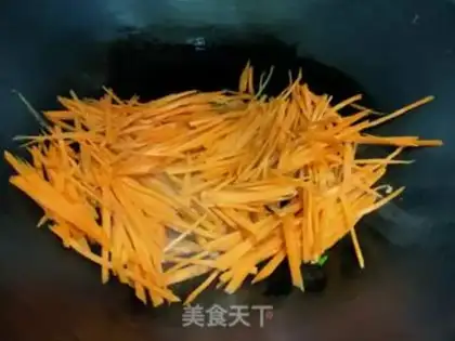 Make Carrot with peppers step 3