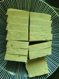 Make Old tofu step 1