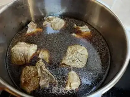 Make Beef sauce step 8