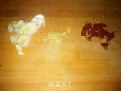 Make Red-burned fish step 1