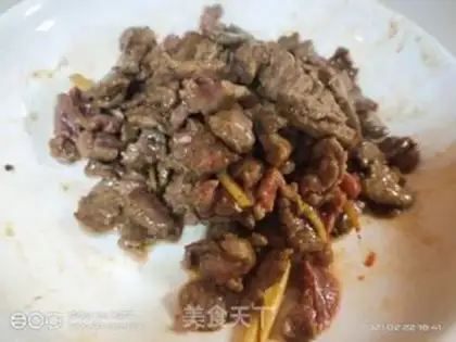 Make Pyramid beef step 2