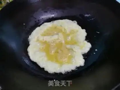 Make Ham eggs for rice step 0