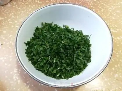 Make Shrimp omelet egg dumpling step 5