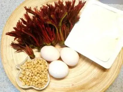 Make Red pine and tofu step 0