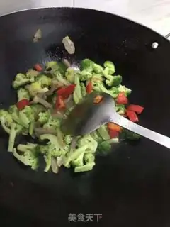 Make Salted broccoli step 3