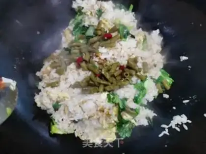 Make Ham eggs for rice step 5