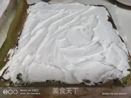 Make Coconut with tea cake rolls step 13